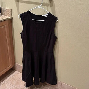 Diane Von Furstenberg woman's black cocktail dress